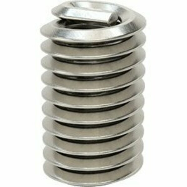 Bsc Preferred 18-8 Stainless Steel Helical Insert 4-40 Right-Hand Thread 0.280 Long, 10PK 91732A702